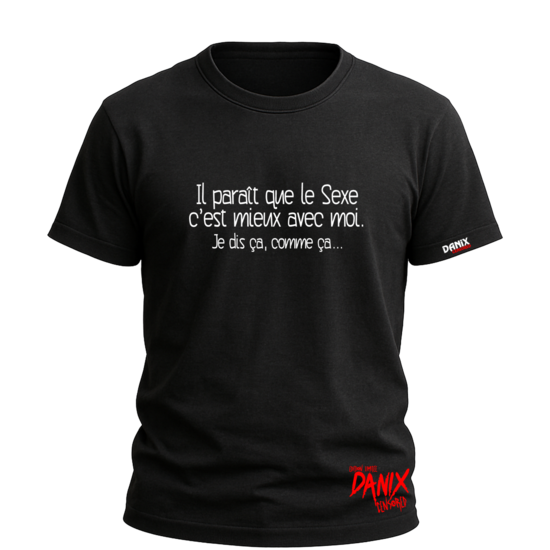 Tshirt Il paraît que le ... [DANIX CENSORED]